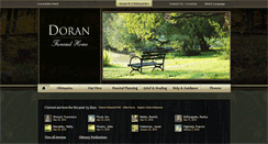 Desktop Screenshot of doranfuneralhome.com