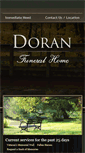 Mobile Screenshot of doranfuneralhome.com